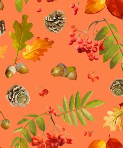 Watercolor Style Autumn